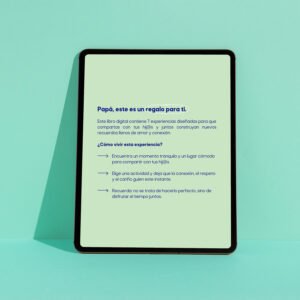 E-book: fortalecer la relación con papá