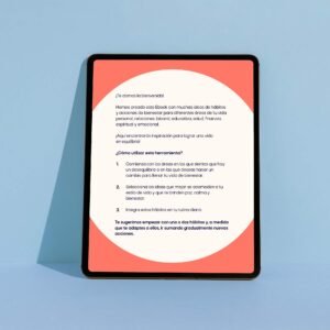 E-book: Catálogo de hábitos