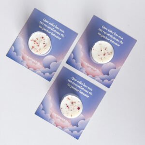 Postal de luz - mini vela aromática